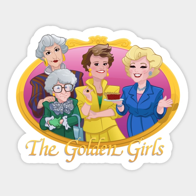Golden Girls Sticker by markpaulik